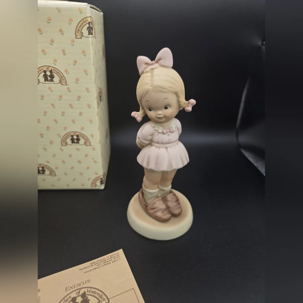 Enesco 1988 Memories Of Yesterday Daddy I Can Never Fill Your Shoes